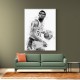 Magic Johnson Mono Abstract