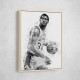 Magic Johnson Mono Abstract Magic Johnson Mono Abstract