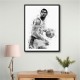 Magic Johnson Mono Abstract Magic Johnson Mono Abstract