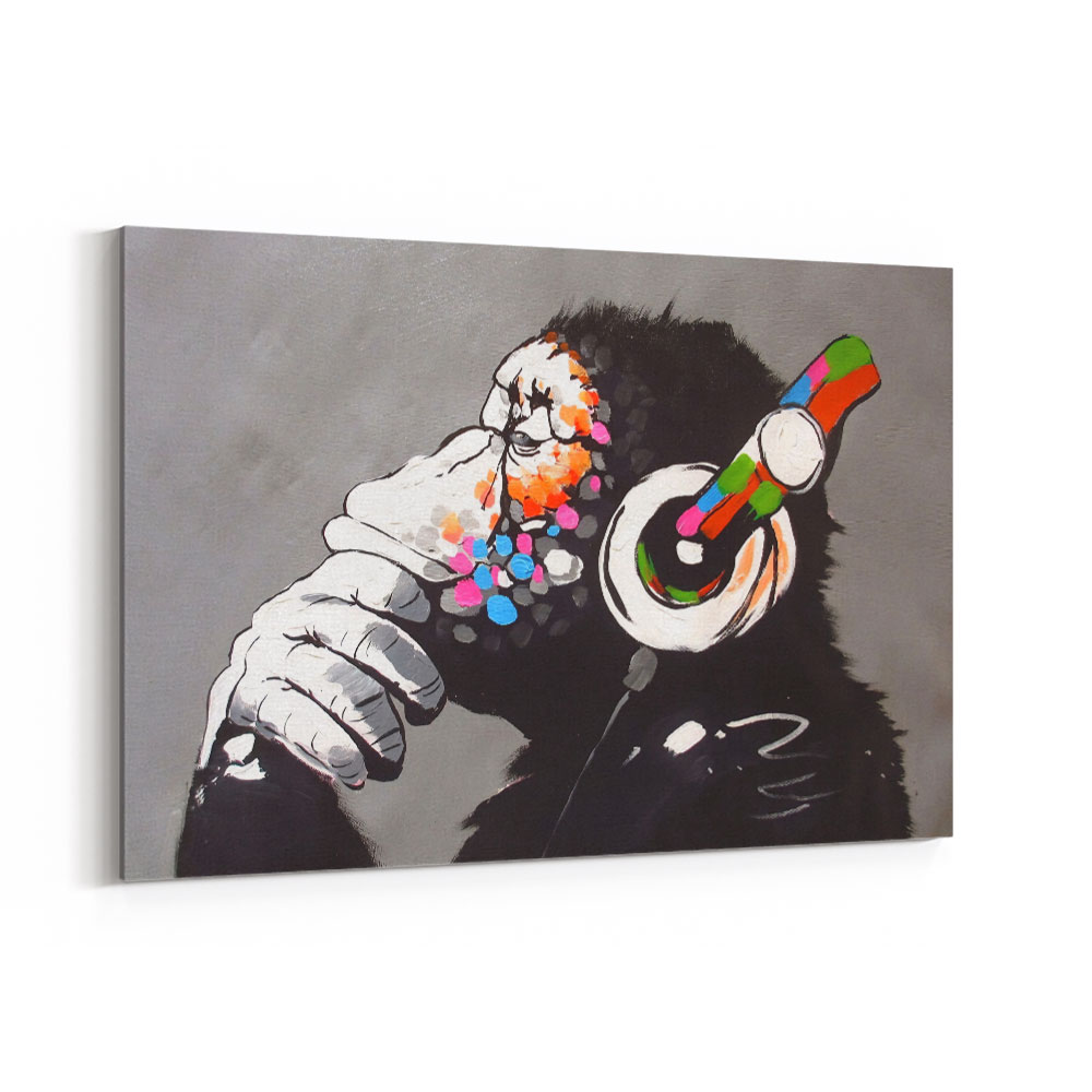 Banksy DJ Monkey