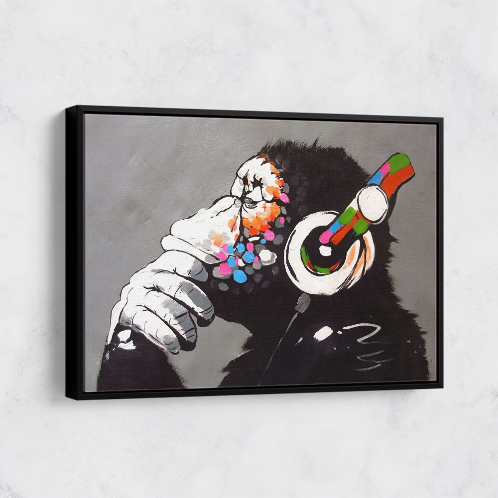 Banksy DJ Monkey