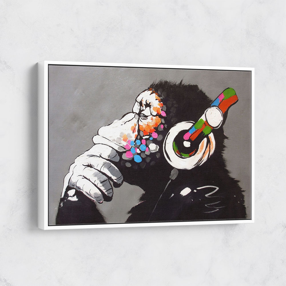 Banksy DJ Monkey