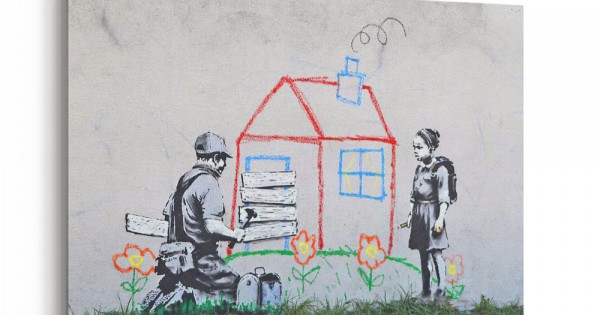 Crayon for Closure Banksy Wall Art