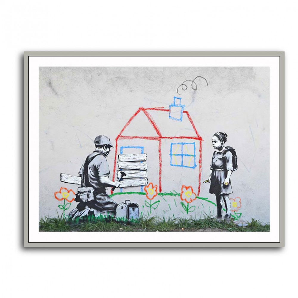 Crayon for Closure Banksy 
