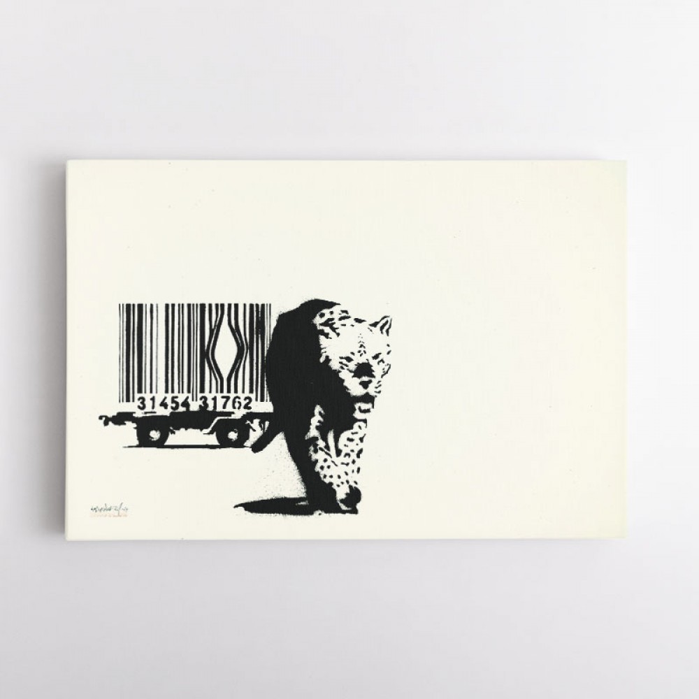 Barcode Leopard Banksy