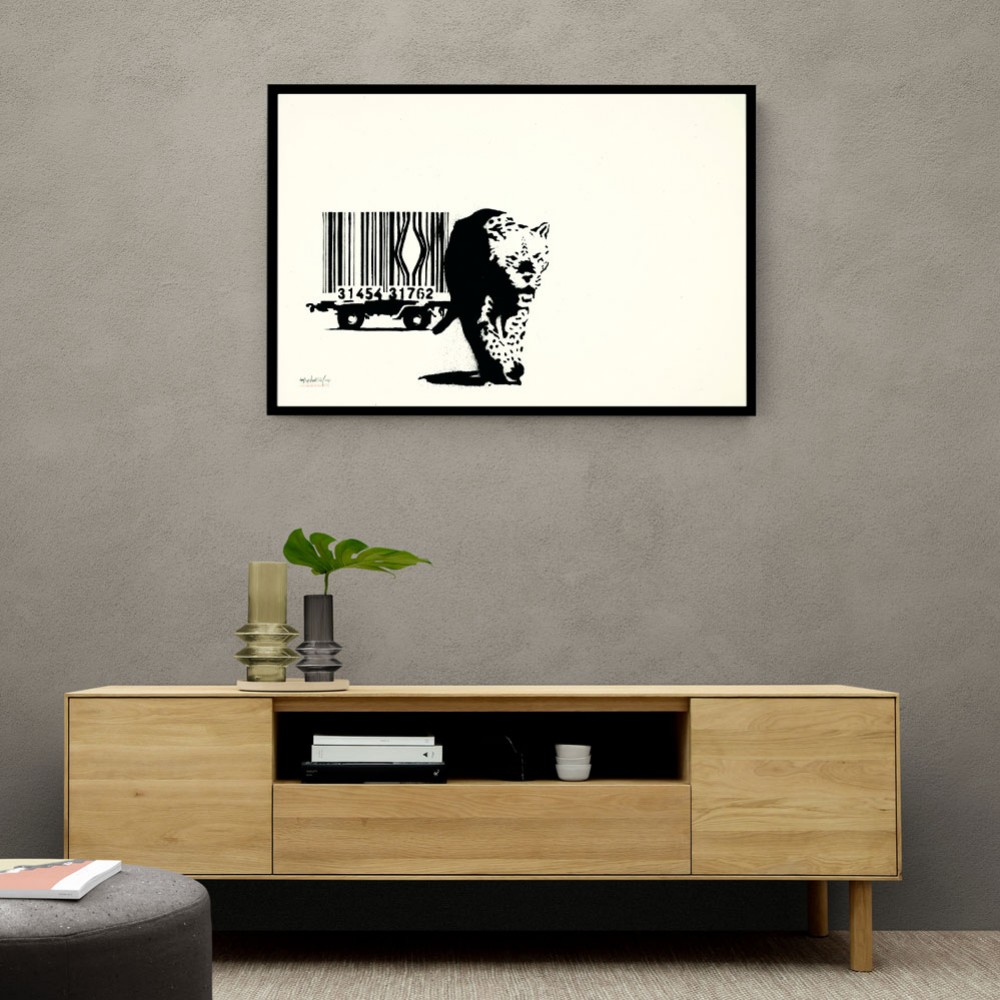 Barcode Leopard Banksy