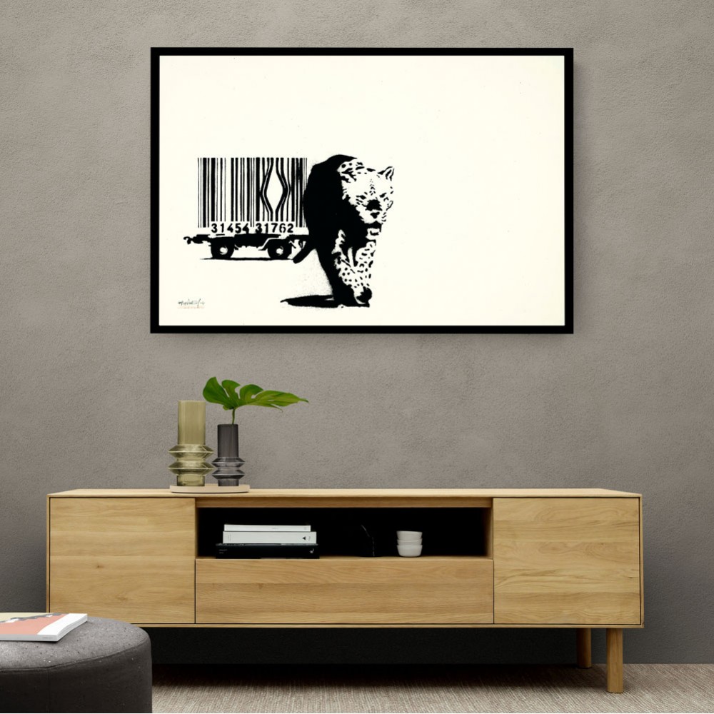 Barcode Leopard Banksy