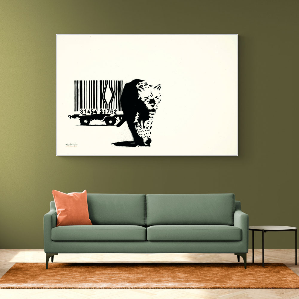 Barcode Leopard Banksy