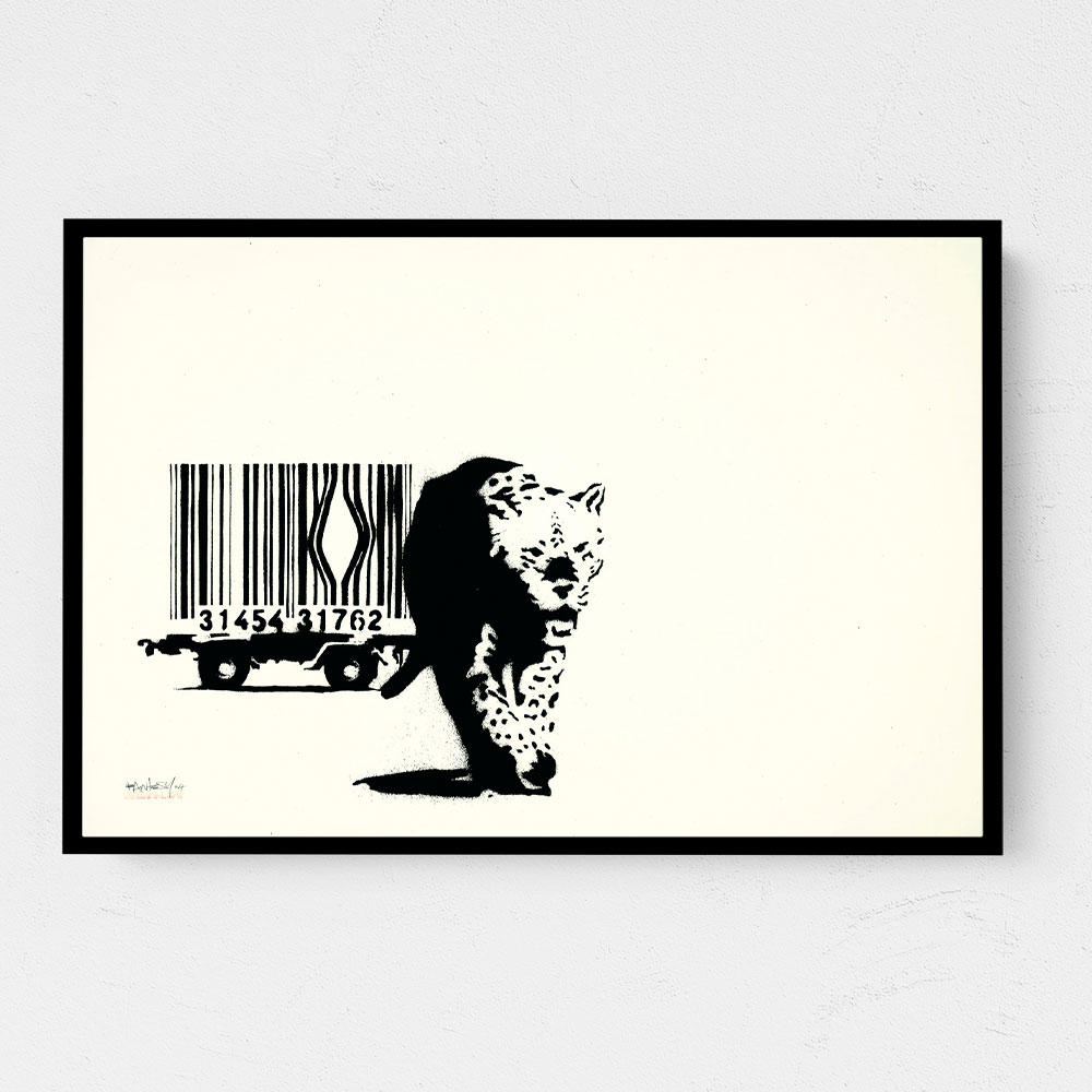 Barcode Leopard Banksy