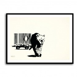 Barcode Leopard Banksy