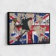 Banksy Flower Thrower Union Jack