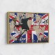 Banksy Flower Thrower Union Jack