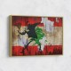 Banksy Flower Thrower Lebanese Flag Banksy Flower Thrower Lebanese Flag