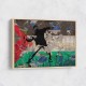 Banksy Flower Thrower Palestine Flag