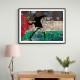 Banksy Flower Thrower Palestine Flag