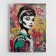 Audrey Hepburn Graffiti 1 Wall Art