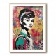 Audrey Hepburn Graffiti 1 Wall Art