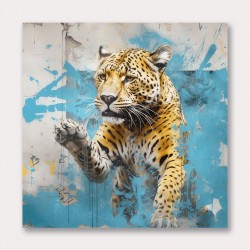 Leopard Mural Street Art