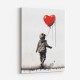 Boy With a Red Balloon Street Art