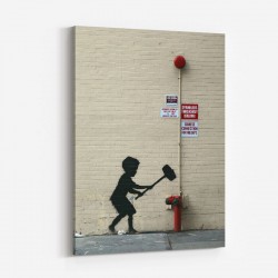 Banksy Fire Hydrant