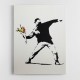 Banksy Flower Thrower 