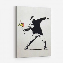 Banksy Flower Thrower 