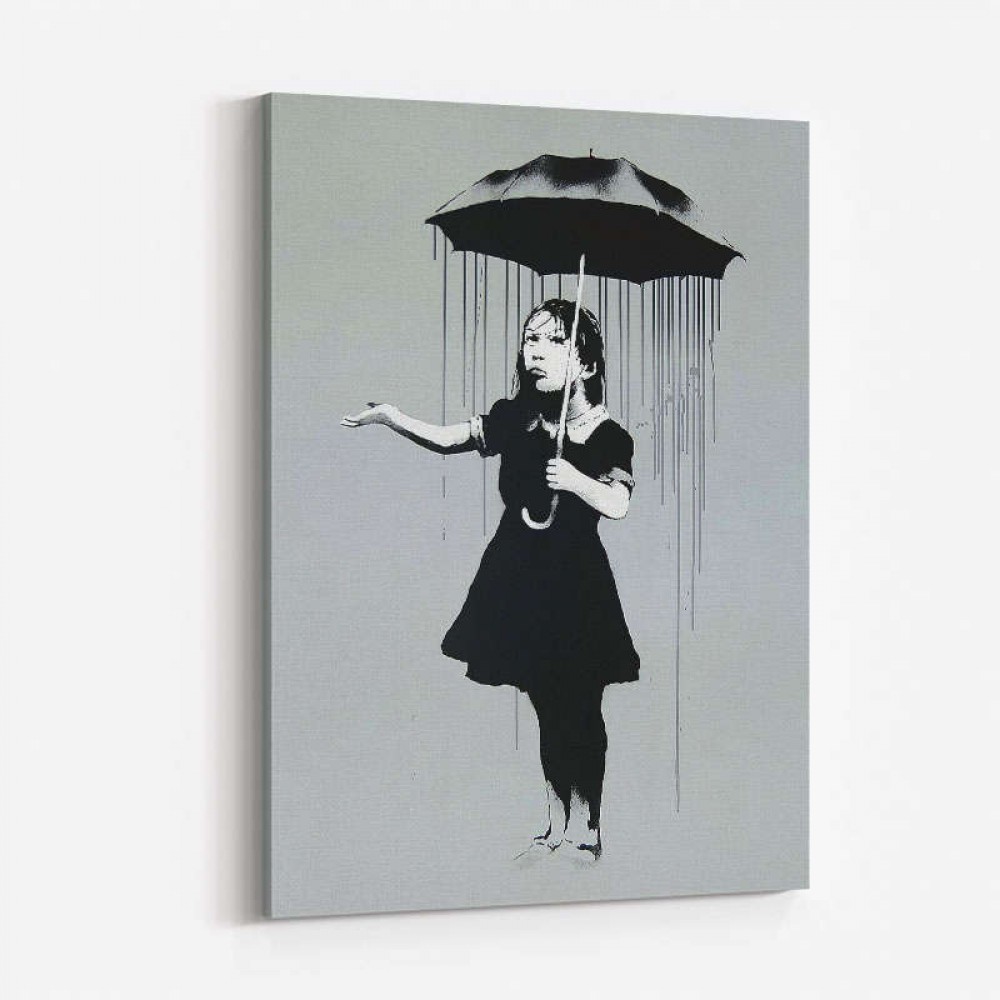 Banksy Nola - Grey Rain