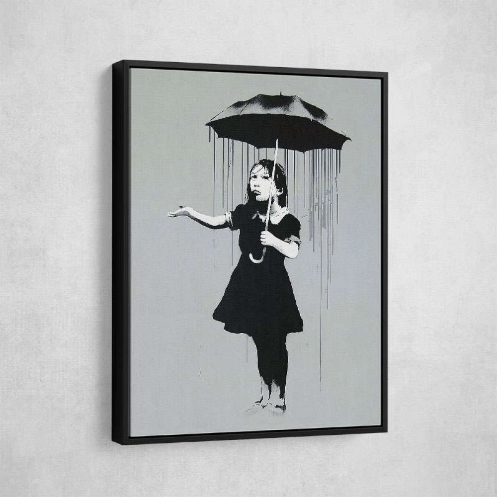 Banksy Nola - Grey Rain Banksy Nola - Grey Rain