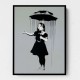 Banksy Nola - Grey Rain