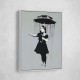 Banksy Nola - Grey Rain