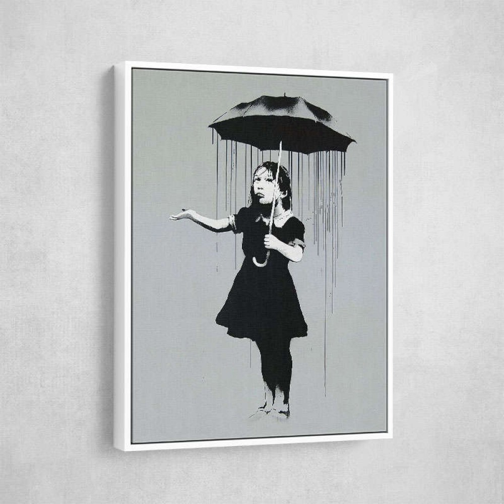 Banksy Nola - Grey Rain