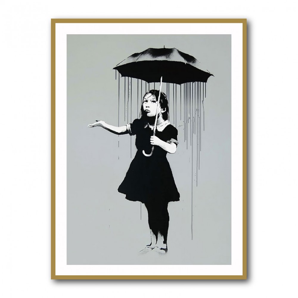 Banksy Nola - Grey Rain