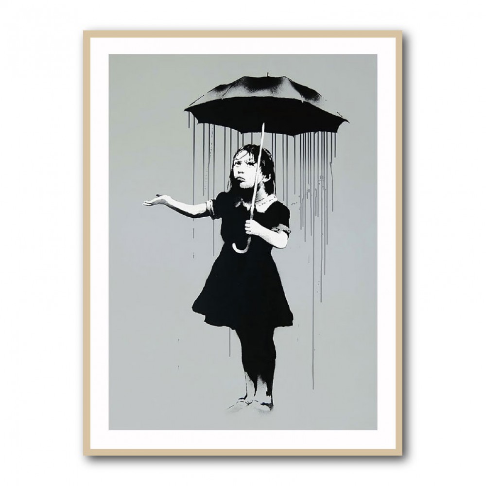 Banksy Nola - Grey Rain