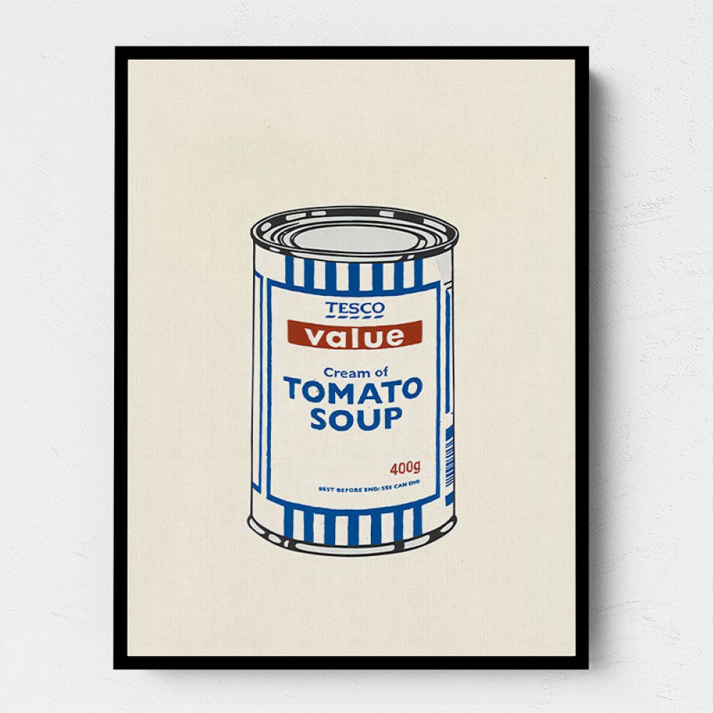 Banksy Soup Can