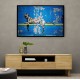 Banksy Blue Leopard Wall Art