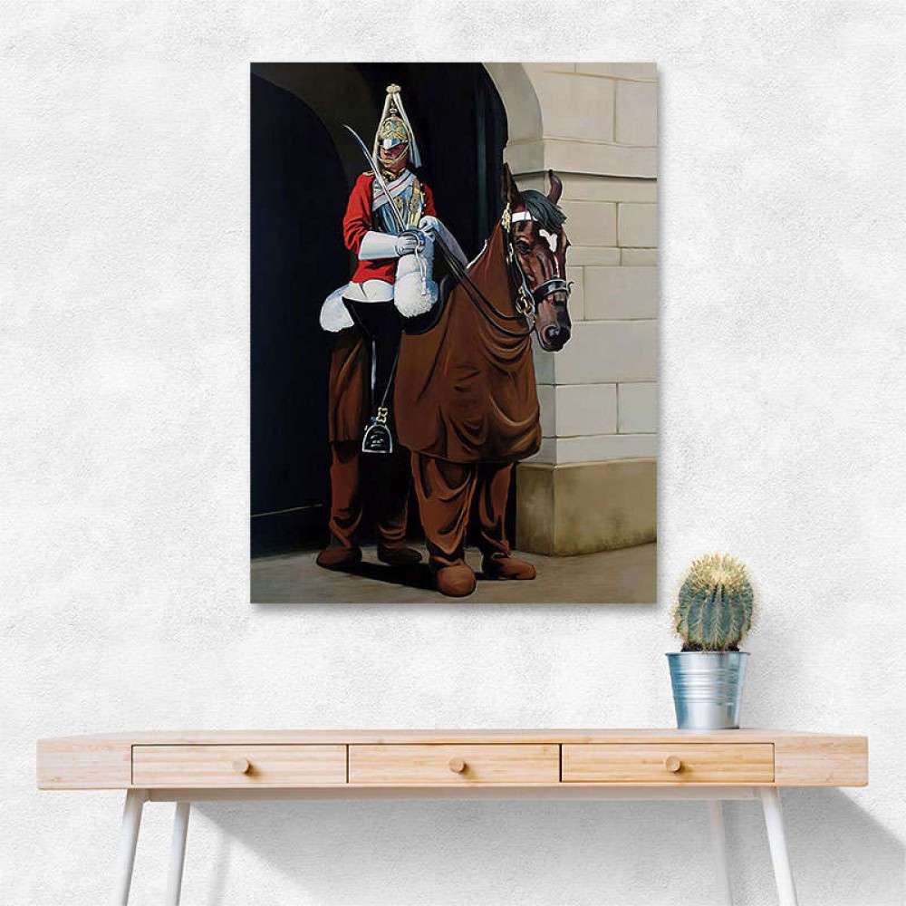 Banksy Horseguard