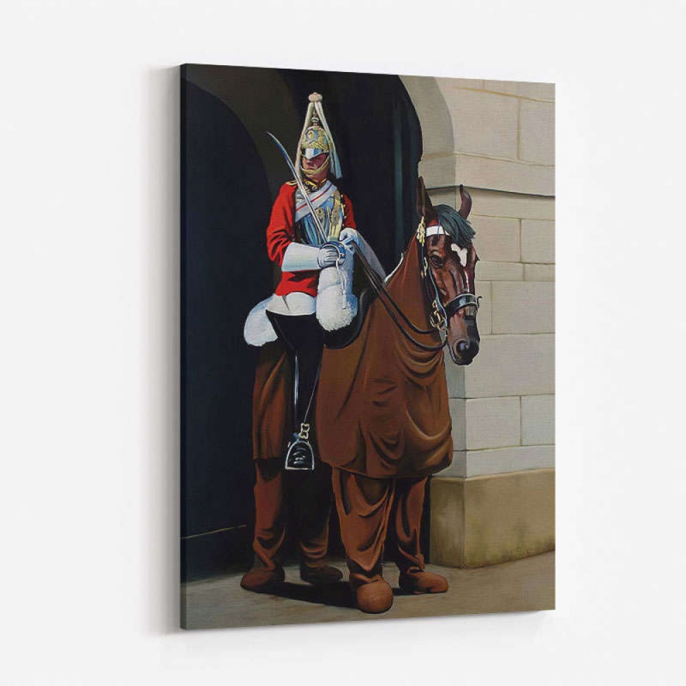 Banksy Horseguard