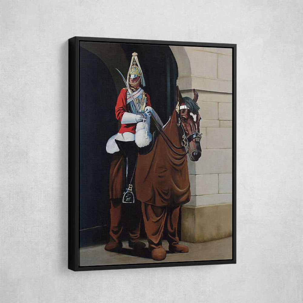 Banksy Horseguard