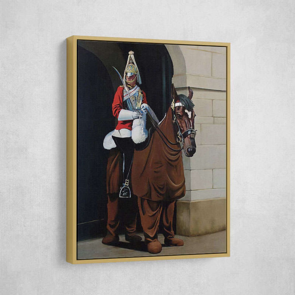 Banksy Horseguard