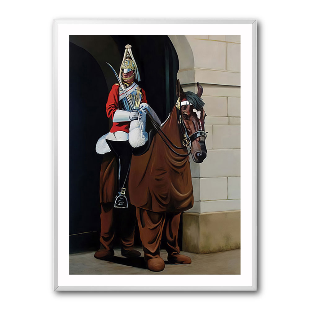 Banksy Horseguard