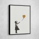 Banksy Girl With a Golden Balloon