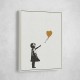 Banksy Girl With a Golden Balloon