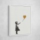 Banksy Girl With a Golden Balloon