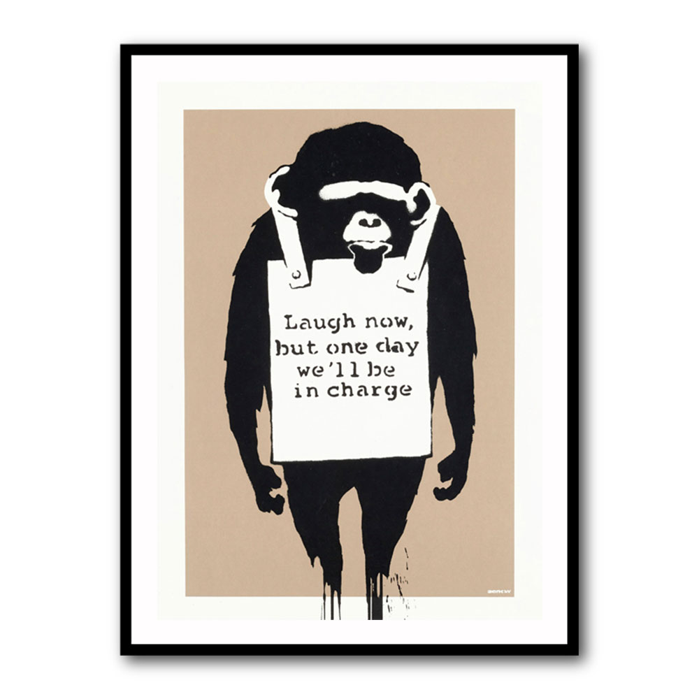 Banksy Laugh Now Banksy Laugh Now