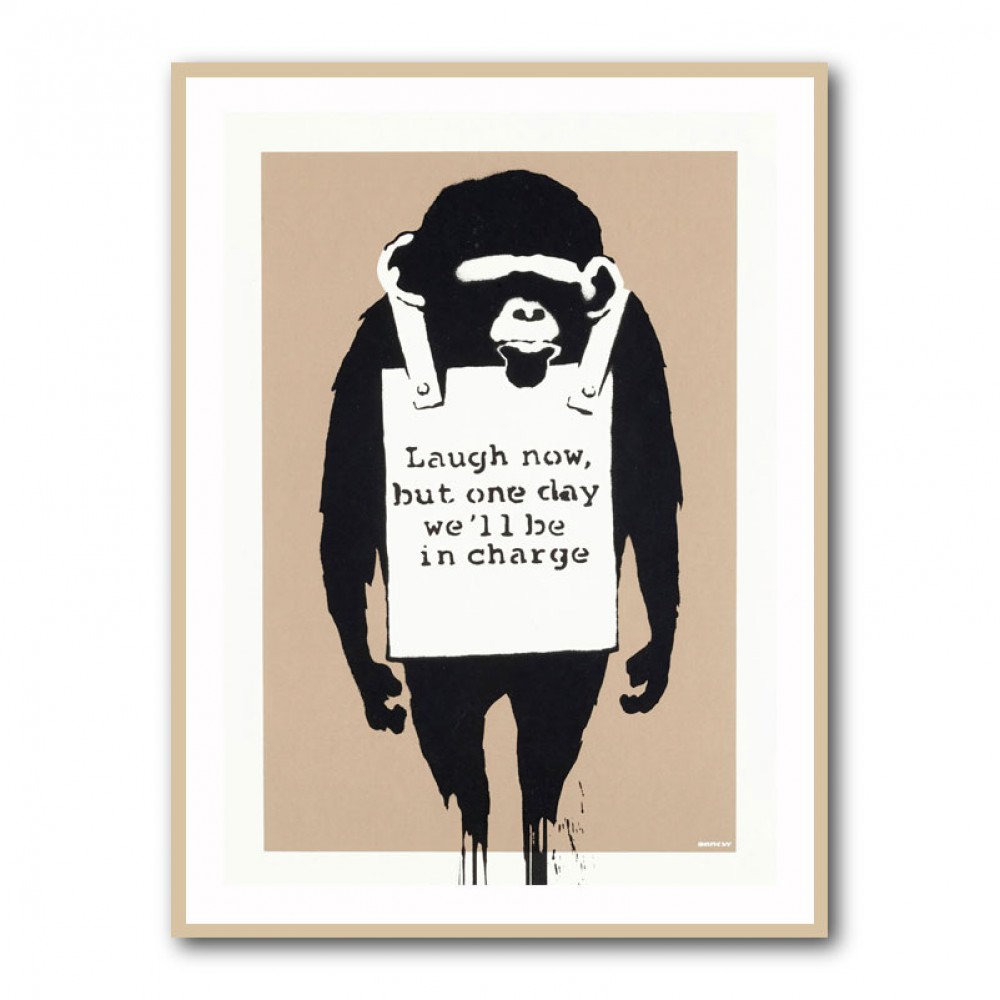 Banksy Laugh Now Banksy Laugh Now