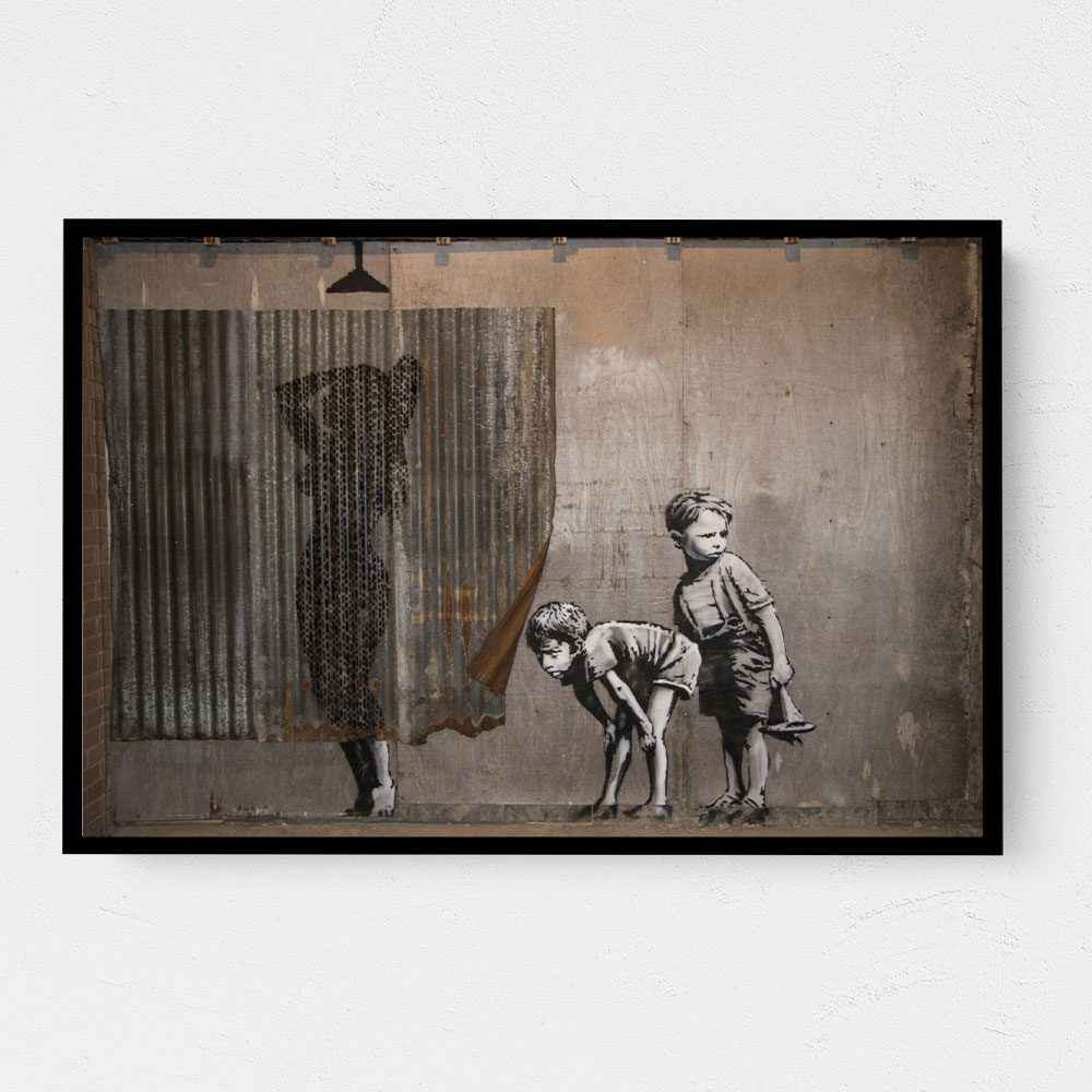 Banksy Shower