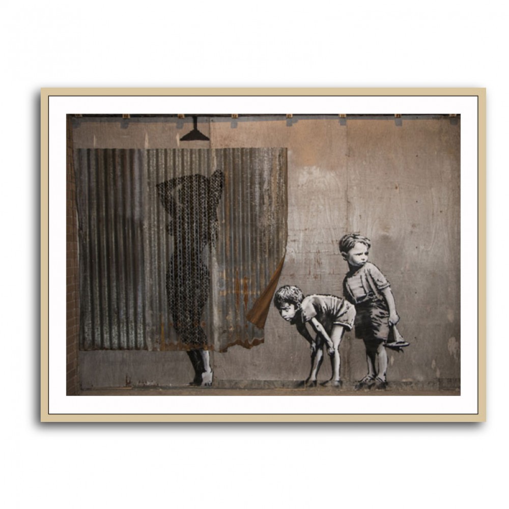 Banksy Shower