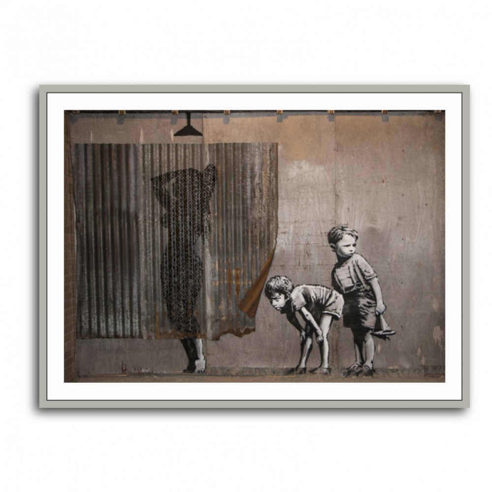 Banksy Shower