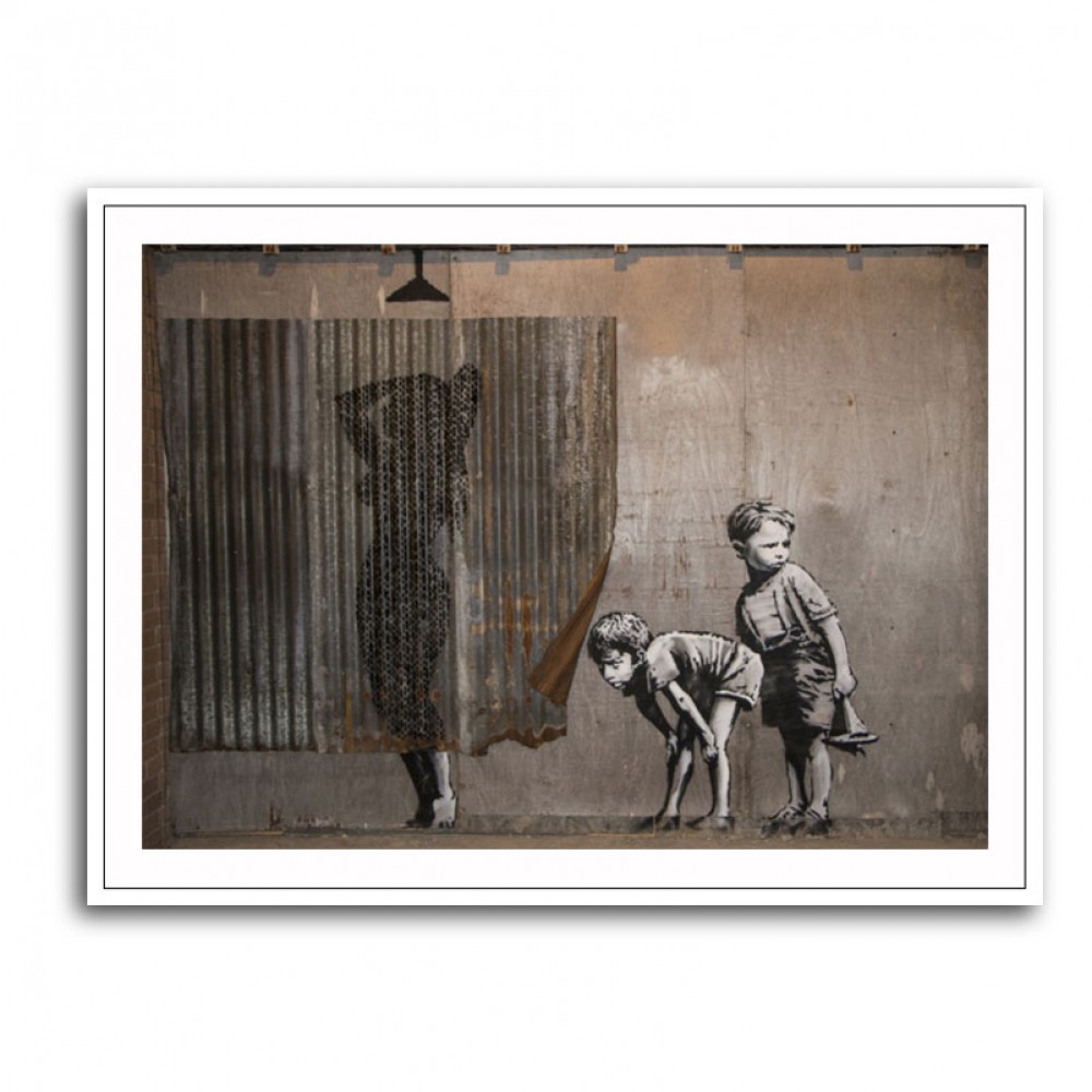 Banksy Shower