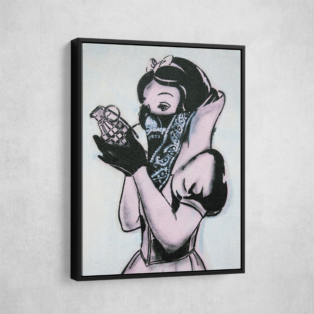 Banksy Snow White